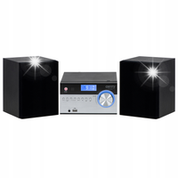 Mini Wieża Stereo 2 Głośniki HiFi CD USB AUX BLUTOOTH FM/AM X-BASS Pilot