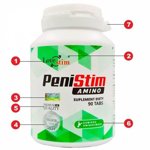 Supl.diety-Lstim Suplement Penistim Amino 90Kaps na Arena.pl