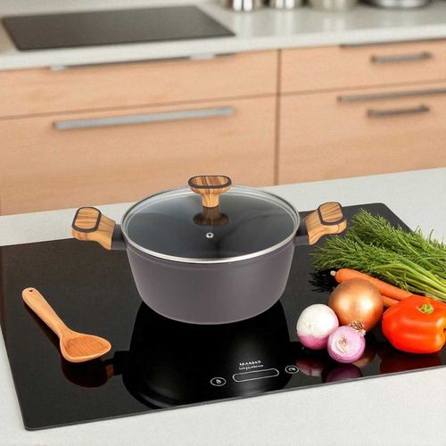 garnek multiclad 24cm z pokrywą bergner bg-56037 charcoal na Arena.pl