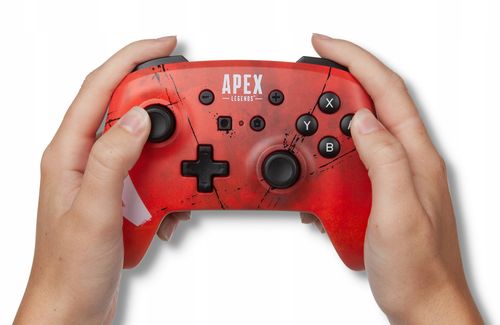 Gamepad bezprzewodowy PowerA Switch Pad Apex Czerwony do Nintendo Switch na Arena.pl