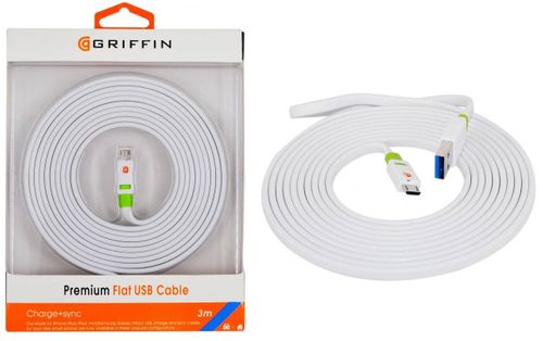 Oryg. kabel GRIFFIN do iphone apple lightning 3m na Arena.pl