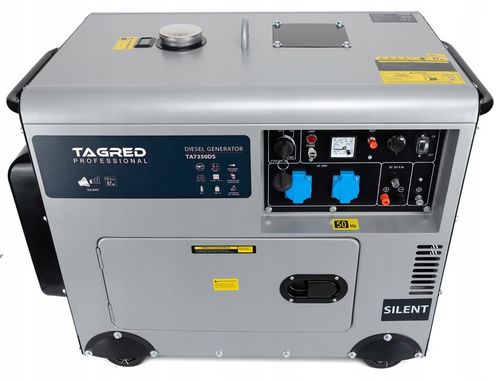 DIESEL AGREGAT PRĄDOTWÓRCZY 7350W JEDNOFAZOWY 230V na Arena.pl