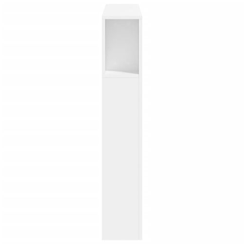 Wezgłowie łóżka z LED, białe, 100x18,5x103,5 cm na Arena.pl