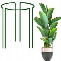 PODPORA DO ROŚLIN kwiatów Pierścieniowa Ogrodowa 75 cm Mocna pergola METAL