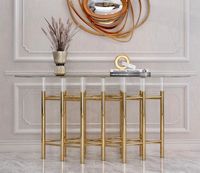 Konsola / komoda złota Amaretto Premium 170x40x80
