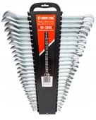 klucze oczko.-płas. 25-ele ( 6-32mm) klip