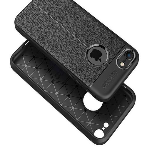 Etui Grain Leather iPhone 8 czarny/black na Arena.pl