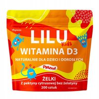 MYVITA WITAMINA D3 LILU KIDS ŻELKI DZIECI 200szt