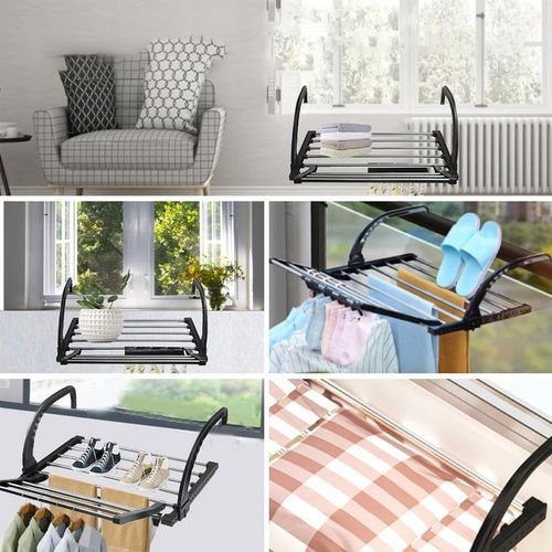 MAŁA SUSZARKA NA PRANIE STOJĄCA BALKONOWA SUSZARKA NA UBRANIA BUTÓW DO na Arena.pl