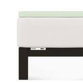 Prześcieradło Topper Schlafgut 90 x 190cm -100 x 220cm Green Light 643
