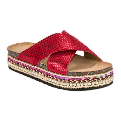 Klapki ethnic print r.40 na Arena.pl