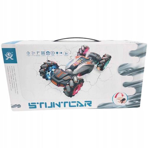 SAMOCHÓD ZDALNIE STEROWANY RĘKĄ PILOT RC DRIFT 4X4 360° LED DŹWIĘK SPRAY na Arena.pl