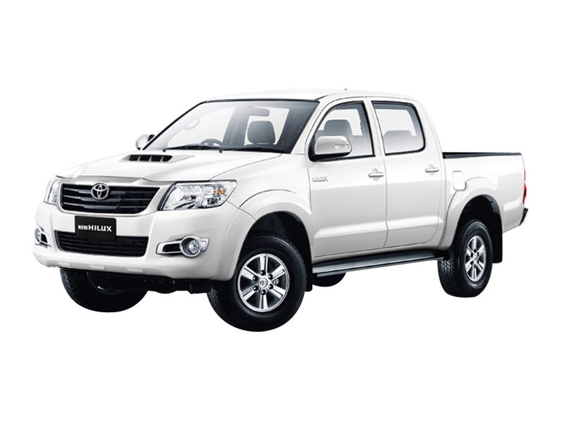 Owiewki Toyota HILUX VII 4d. 2005-2015r. Z TYŁAMI zdjęcie 2