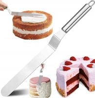 ŁOPATKA SZPATUŁKA DŁUGA CUKIERNICZA NÓŻ DO CIASTA DEKORATOR DO TORTU CIAST