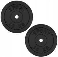 Obciążenie żeliwne 2x10kg talerz zestaw 20kg 31mm