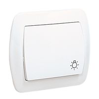 AKORD PRZYCISK P/T /ŚWIATŁO/ BIAŁY - E131AA-KN041