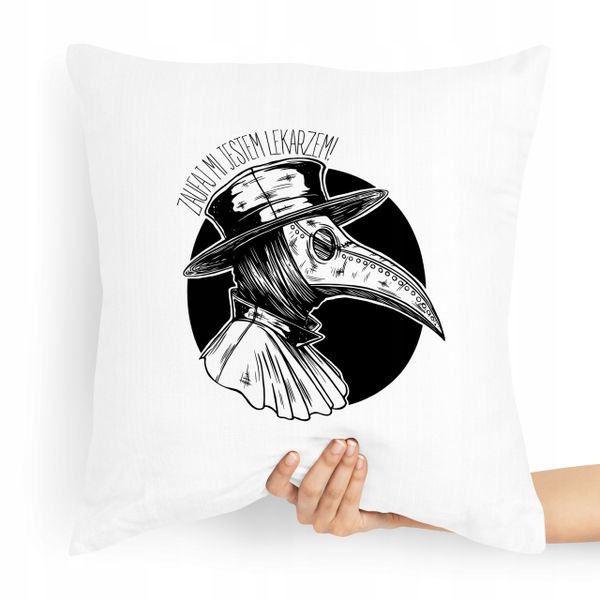 Poduszka Prezent Dla Doktora Zaufaj Mi Prezent Z Nadrukiem Ze Zdjęciem zdjęcie 1