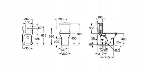 DESKA DO ROCA DEBBA WOLNOOPADAJĄCA ZAM A8019D2004 na Arena.pl
