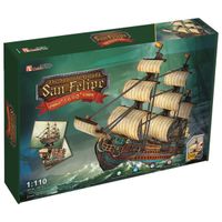 Cubicfun Puzzle 3D Żaglowiec San Felipe 24017