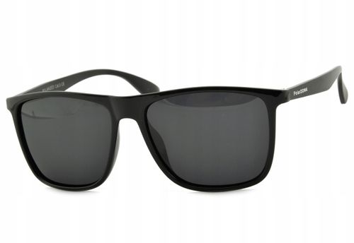 Okulary PRZECIWSŁONECZNE Nerd POLARYZACYJNE czarne na Arena.pl