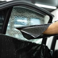 Folia do przyciemniania szyb TERMOKURCZLIWA 3m x 75cm (95%) + ZESTAW