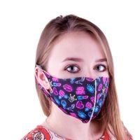 Maska Maseczka Ochronna Neoprenowa Wielokrotnego Użytku GRL PWR Rozmiar XS