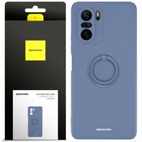 ETUI SILIKONOWE SPACECASE RING CASE OBUDOWA DO POCO F3 / MI 11I + SZKŁO