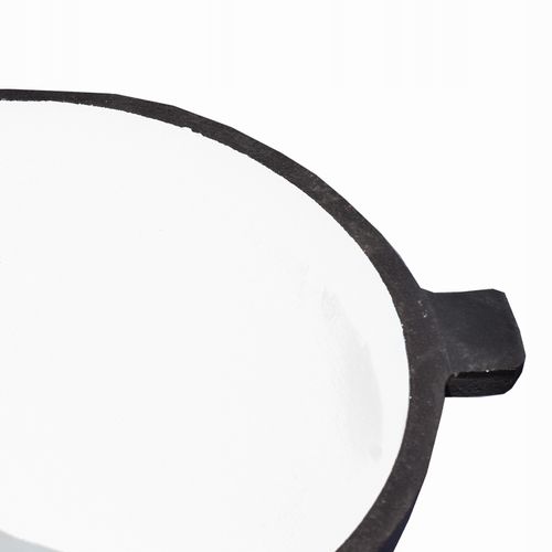 KOCIOŁEK emaliowany garnek myśliwski 4l na ognisko na Arena.pl