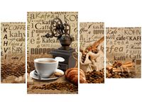 OBRAZ FRAGRANT COFFEE KAWA PRZYPRAWY KORZENNE MŁYNEK