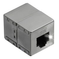 Adapter złączka sieciowa Kat.6 LogiLink NP0054 2xRJ45, 1:1