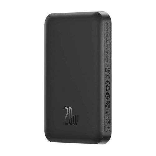 Magnetyczny mini powerbank Baseus 5000mAh, USB-C 20W (czarny) na Arena.pl