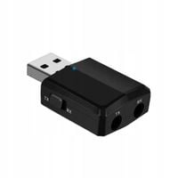 ODBIORNIK DŹWIĘKU ADAPTER BLUETOOTH BT USB + AUX MINIJACK ODBIORNIK MP3