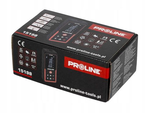 Dalmierz laserowy 70M cyfrowy miernik odległości profesjonalny Proline na Arena.pl