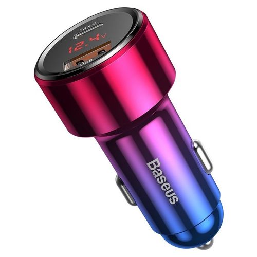 Baseus Ładowarka samochodowa USB + USB-C PD 45W na Arena.pl