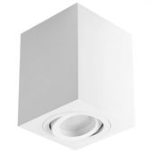 Spot LAMPA sufitowa MDECO SLP6862 (6323) metalowa OPRAWA kostka biała