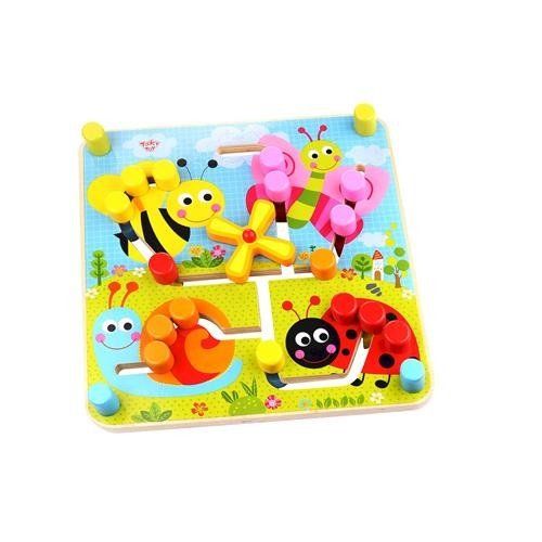 Drewniany dwustronny labirynt na Arena.pl