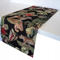 Bieżnik dekoracyjny 120cm czarny zielony czerwony na stół dekoracyjny