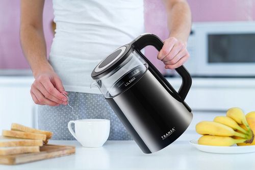 Czajnik elektryczny z REGULACJĄ TEMPERATURY DOTYKOWY PANEL LCD 1,7 L 2200 W na Arena.pl