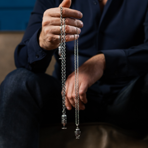 naszyjnik z mikrofonem z kolekcji colibra x pan lektor (c24/pan/06) na Arena.pl