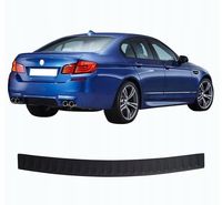 BMW 5ER F10 LIMOUSINE 2010-2016 Listwa Nakładka na Zderzak Tylni Czarna ABS