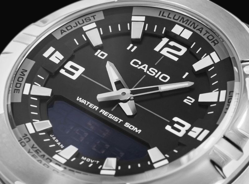 zegarek męski casio amw-870-1avdf + box zdjęcie 4