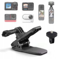 Uchwyt Magnetyczny Klips 360° 1/4" Do DJI Osmo 360 Action 5 Pro / GoPro 13