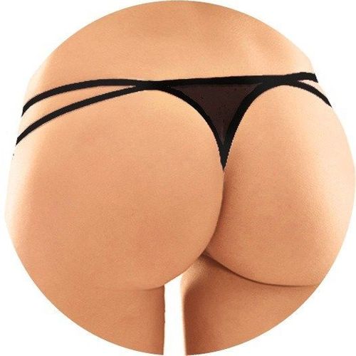 Czarne Stringi z Wycięciem Soft Line 2304 S/M na Arena.pl