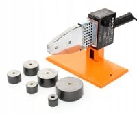 ZGRZEWARKA DO RUR PLASTIKOWYCH PCV PP 1200W ZESTAW WALIZKA 6 MATRYC 20-63mm