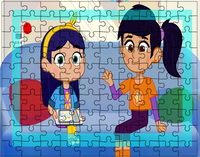 Puzzle Świat Alvy - ALvas World