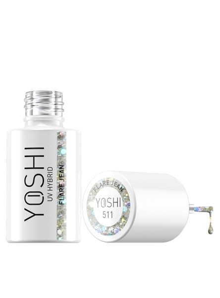 YOSHI Lakier hybrydowy Flare Jean 6ml – 511 zdjęcie 2