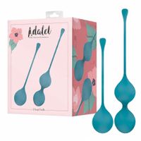 Kulki dopochwowe 2 szt., stymulacja mięśni Kegla. Silikonowe dla kobiet