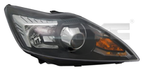 Ford Focus 08-10 Reflektor Przedni Lampa przednia prawa Xenon Czarny
