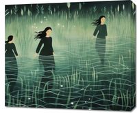 Obraz 70x60cm Pośród Ciszy