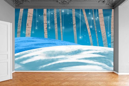 Fototapeta SKANDYNAWSKA PLANETA DRZEWA 130x80 na Arena.pl